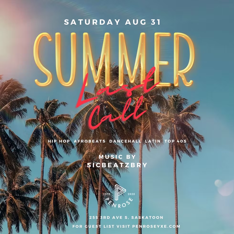 Last Call for Summer with Sicbeatzbry