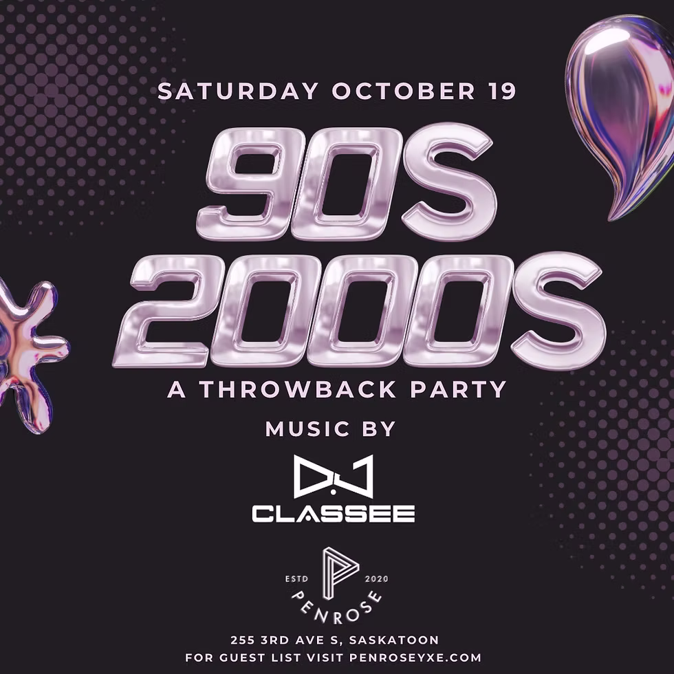 90s & 2000s Night